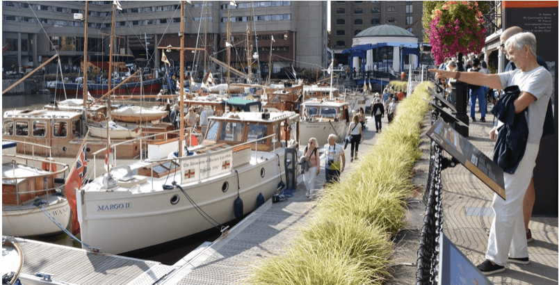 St Katherines Dock sailing festival