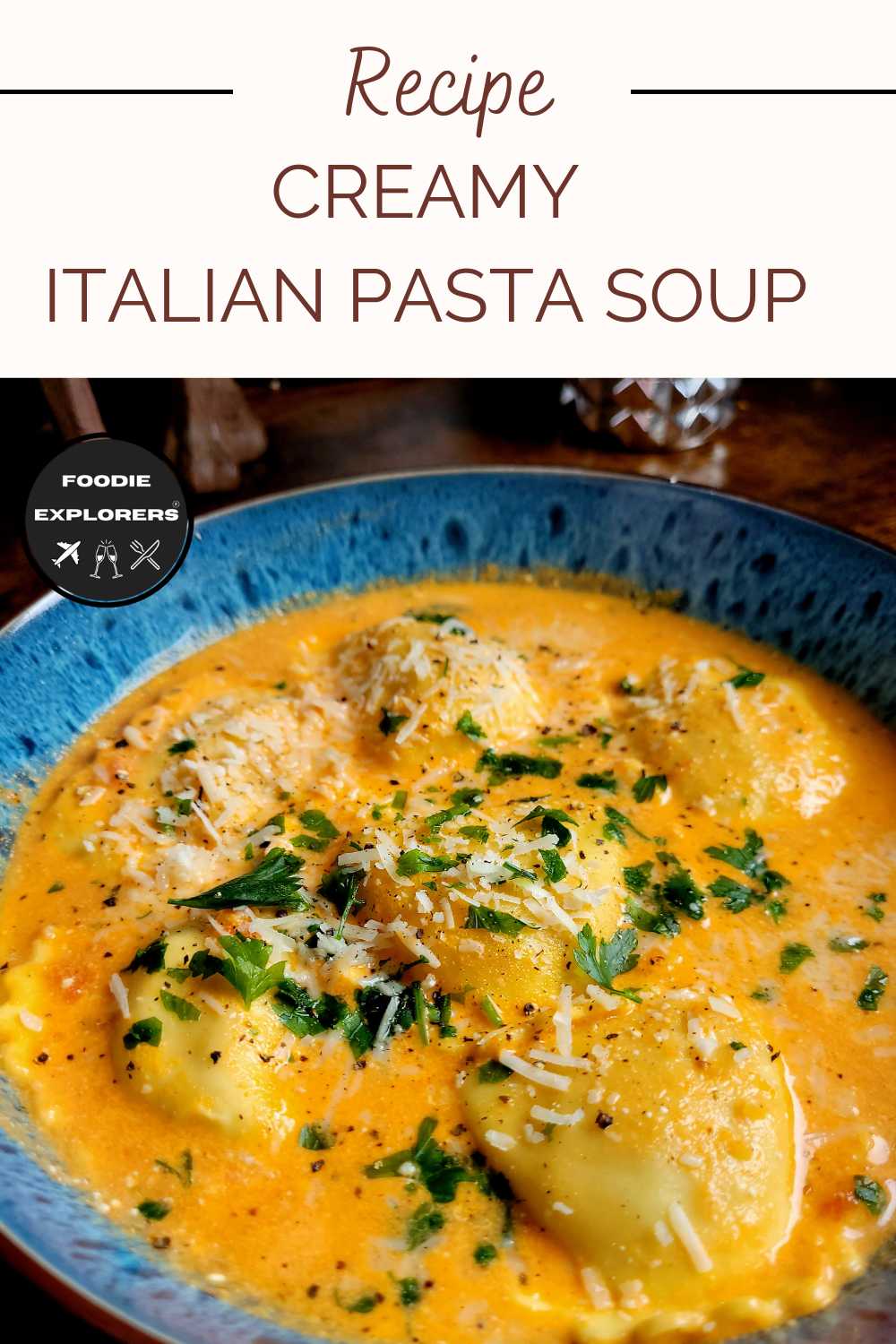 creamy italian pasta soup
