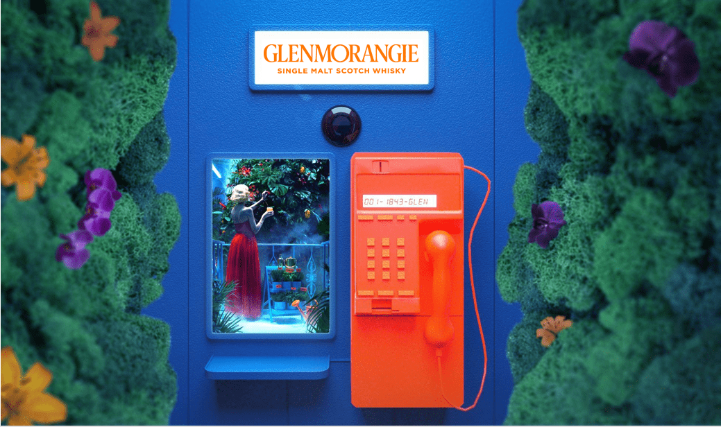 Glenmorangie phone booth