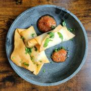 haggis spring rolls for burns supper starter