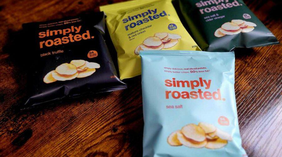 simply roasted crisps