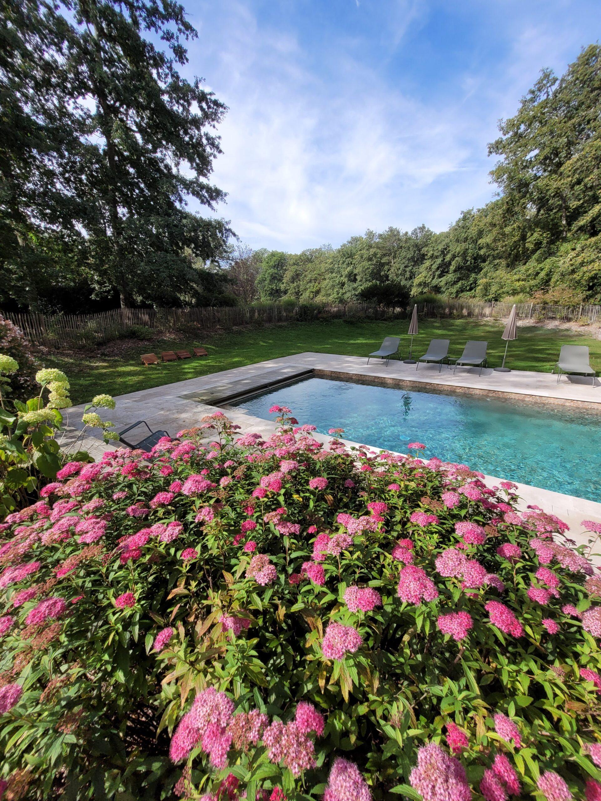 les sources de cheverny outdoor pool