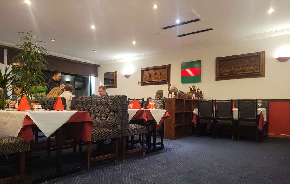 Inside Prince of India Pitlochry