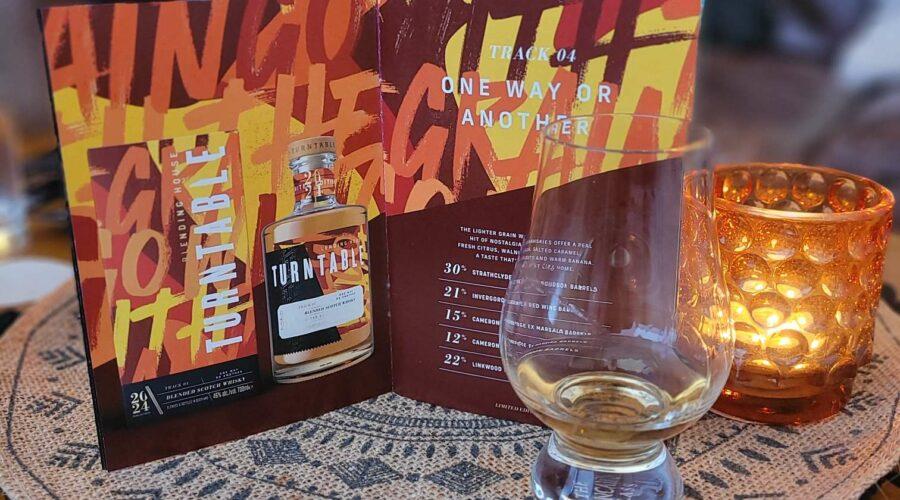Turntable spirits track 4 whisky