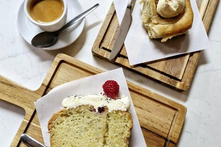 the Devil's Roast devil of brooklyn cafe