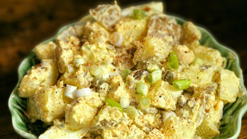 potato and egg salad