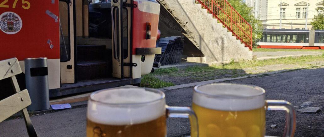 Točna Dlabačov tram bar prague