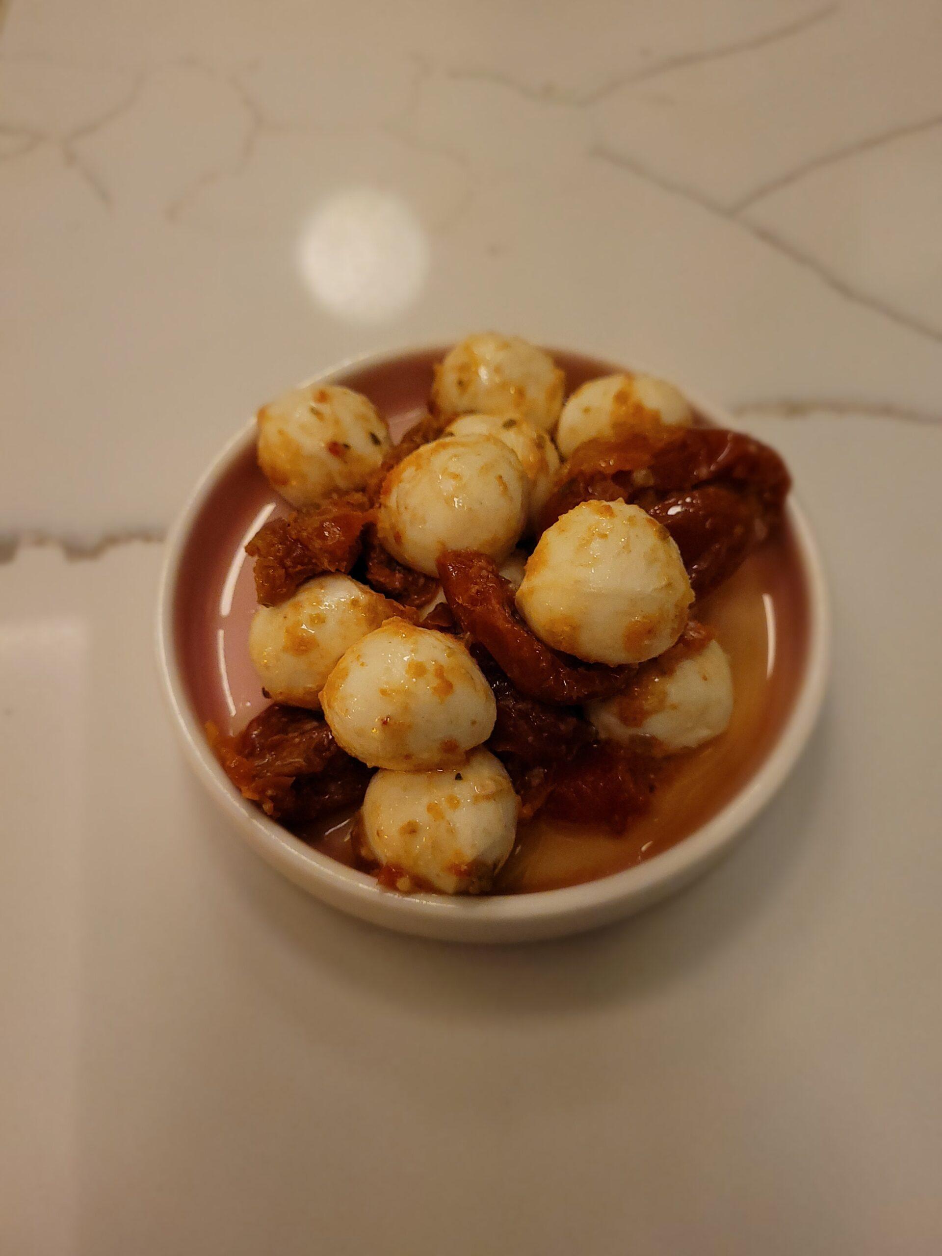 Bocconcini Mozzarella valeria cafe glasgow