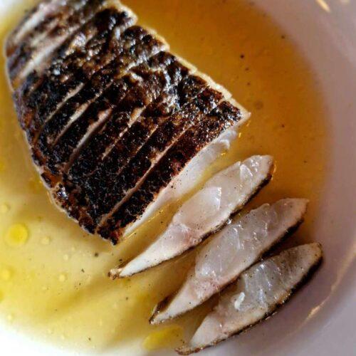 barbeque bream crudo ox and finch