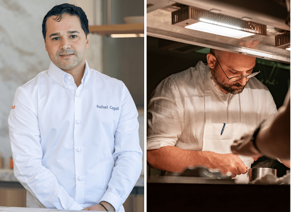 Chefs Rafael Cagali and Ivan Brehm come together for a one-day gastronomic experience at Da Terra