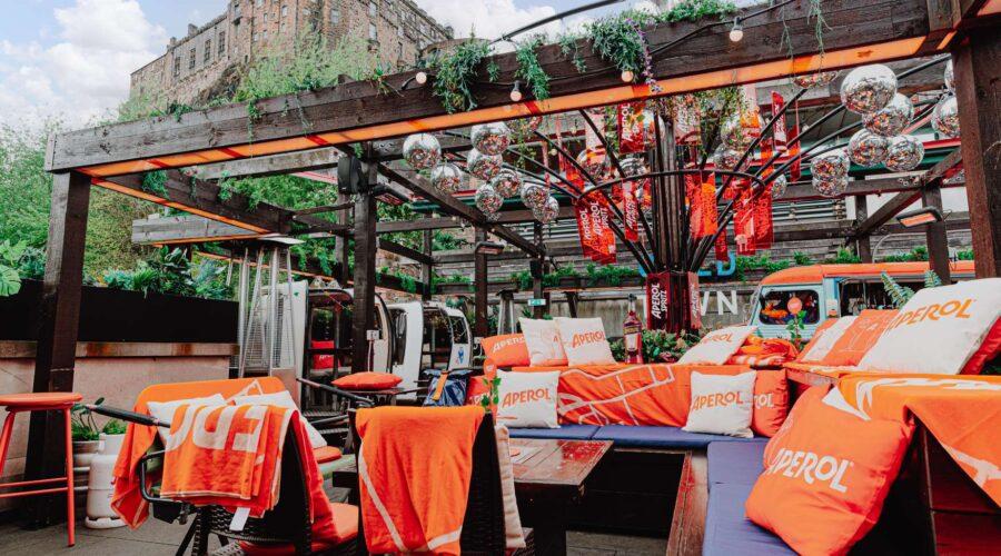 Cold Town House aperol rooftop bar edinburgh