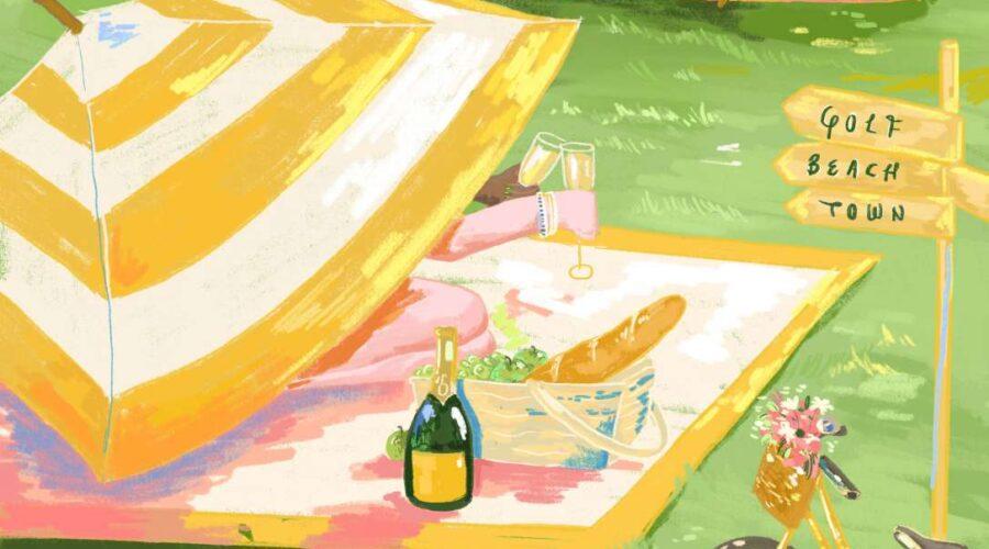 Summer Picnic Brunch with Veuve Clicquot