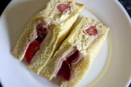 The viral M&S strawberry sandwich