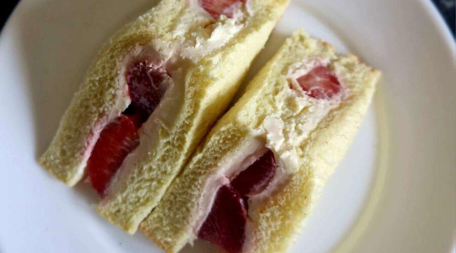 The viral M&S strawberry sandwich