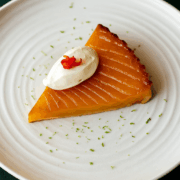 Mango & Candied Chili Tarte Tatin