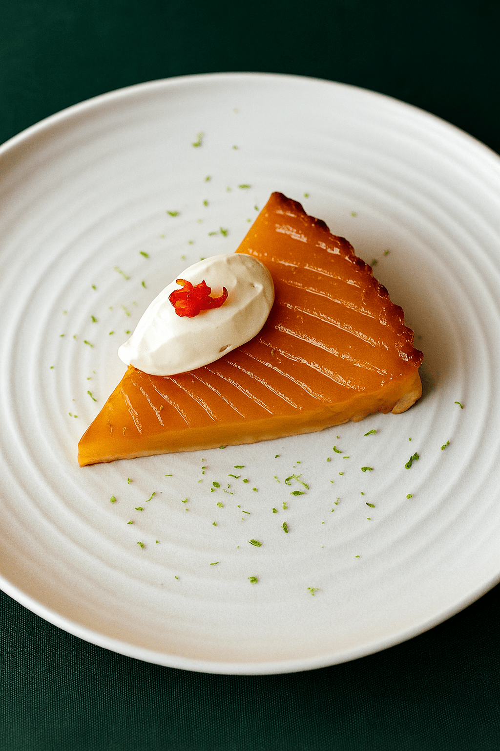 Mango & Candied Chili Tarte Tatin