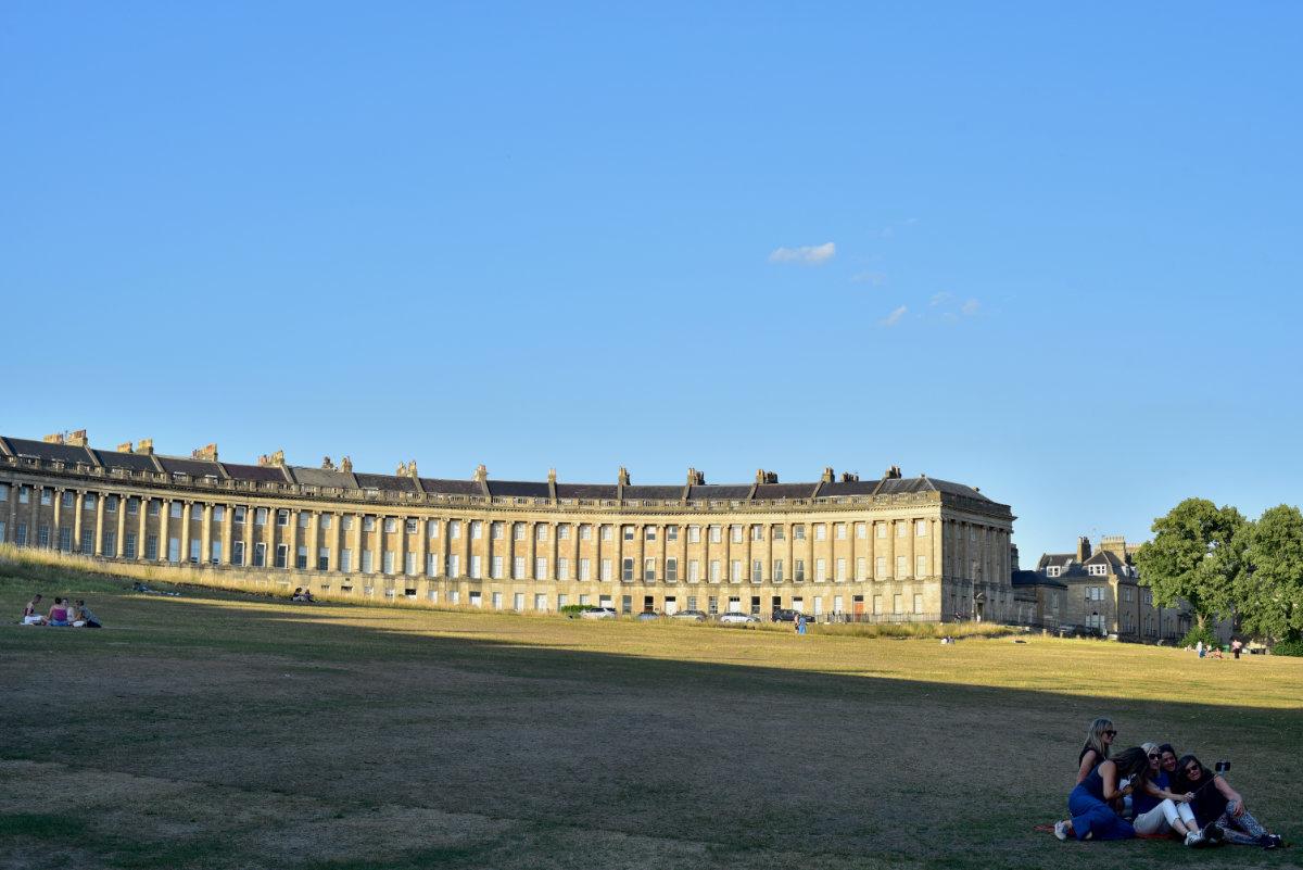 Royal Crescent Bath Georgian architecture