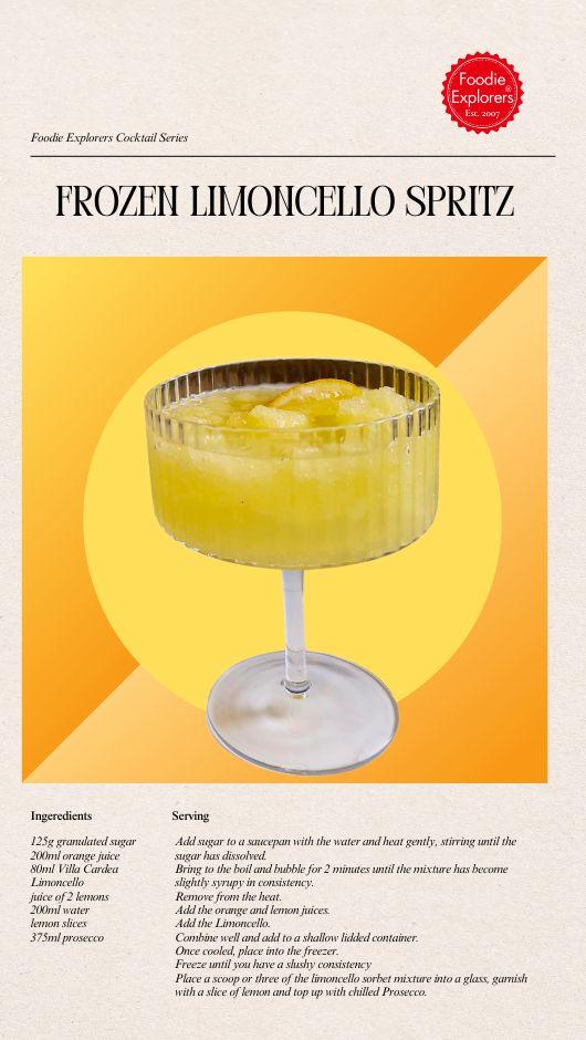 Frozen Limoncello Spritz Recipe