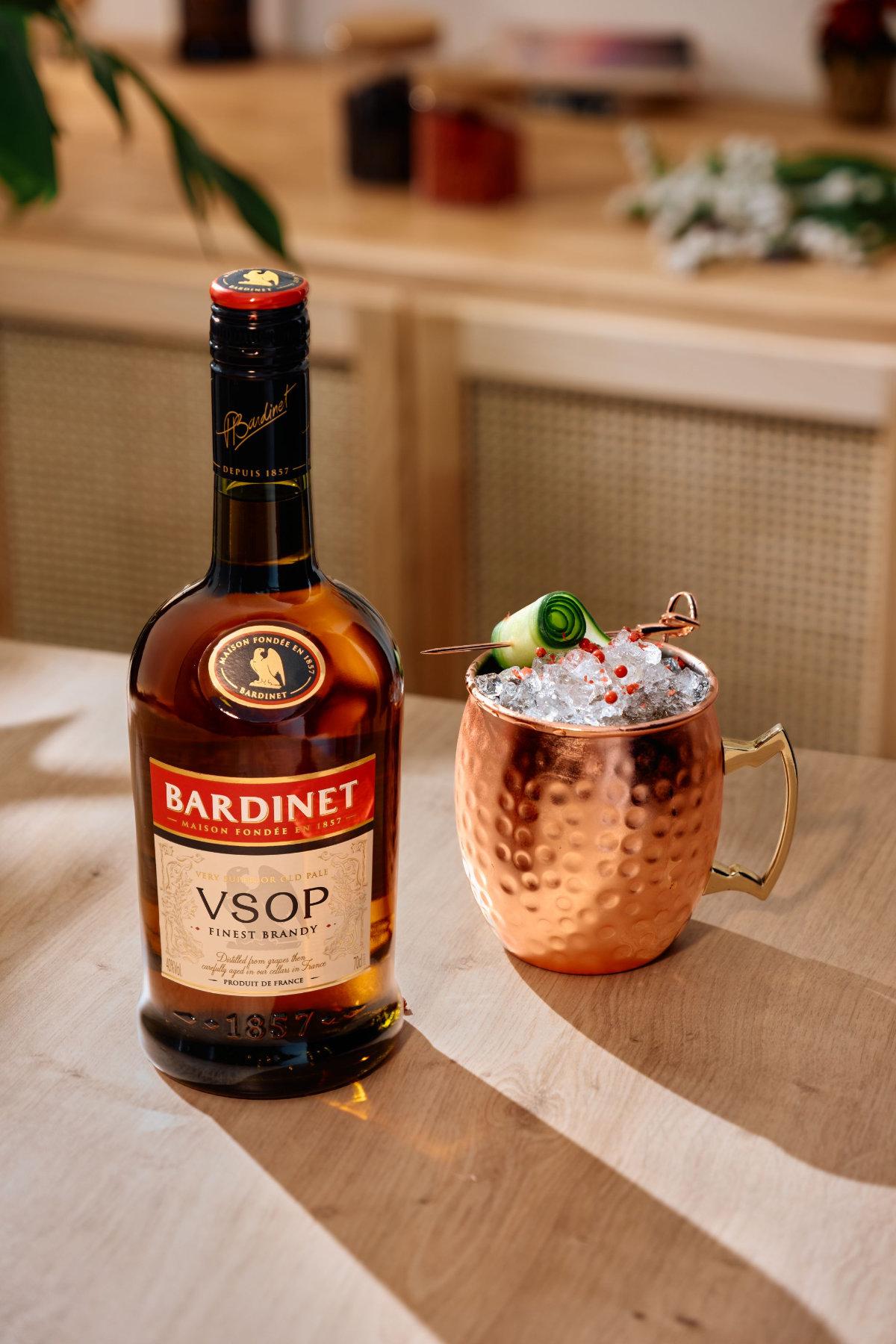 bardinet french mule cocktail