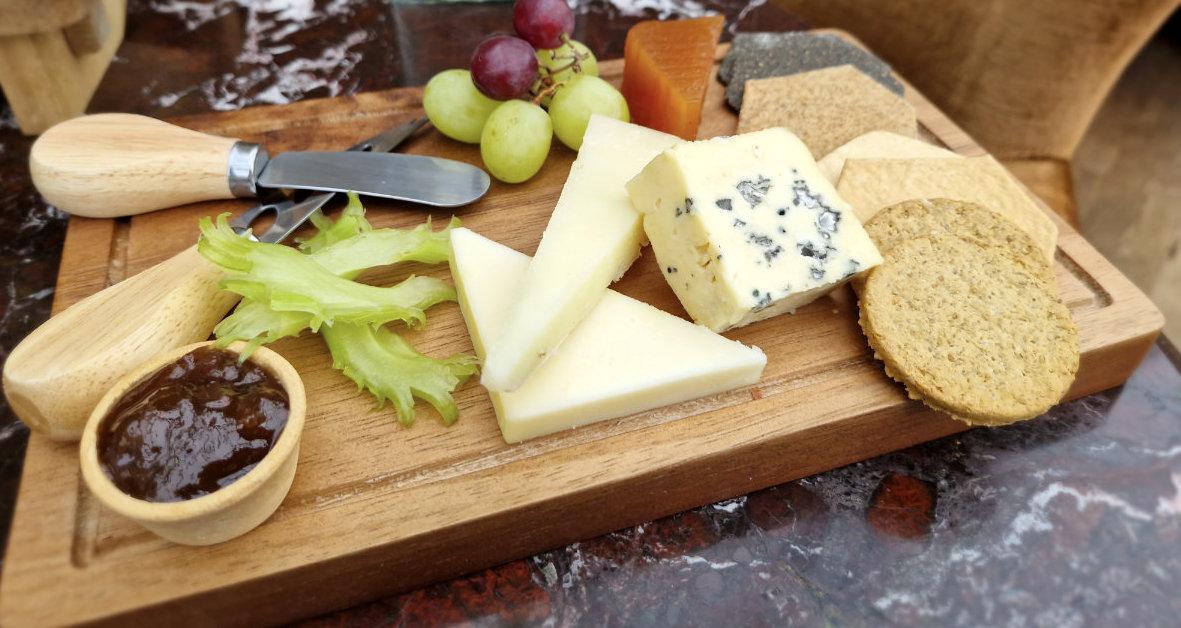 afternoon cheese afternoon tea at Golf View Hotel and Spa Nairn