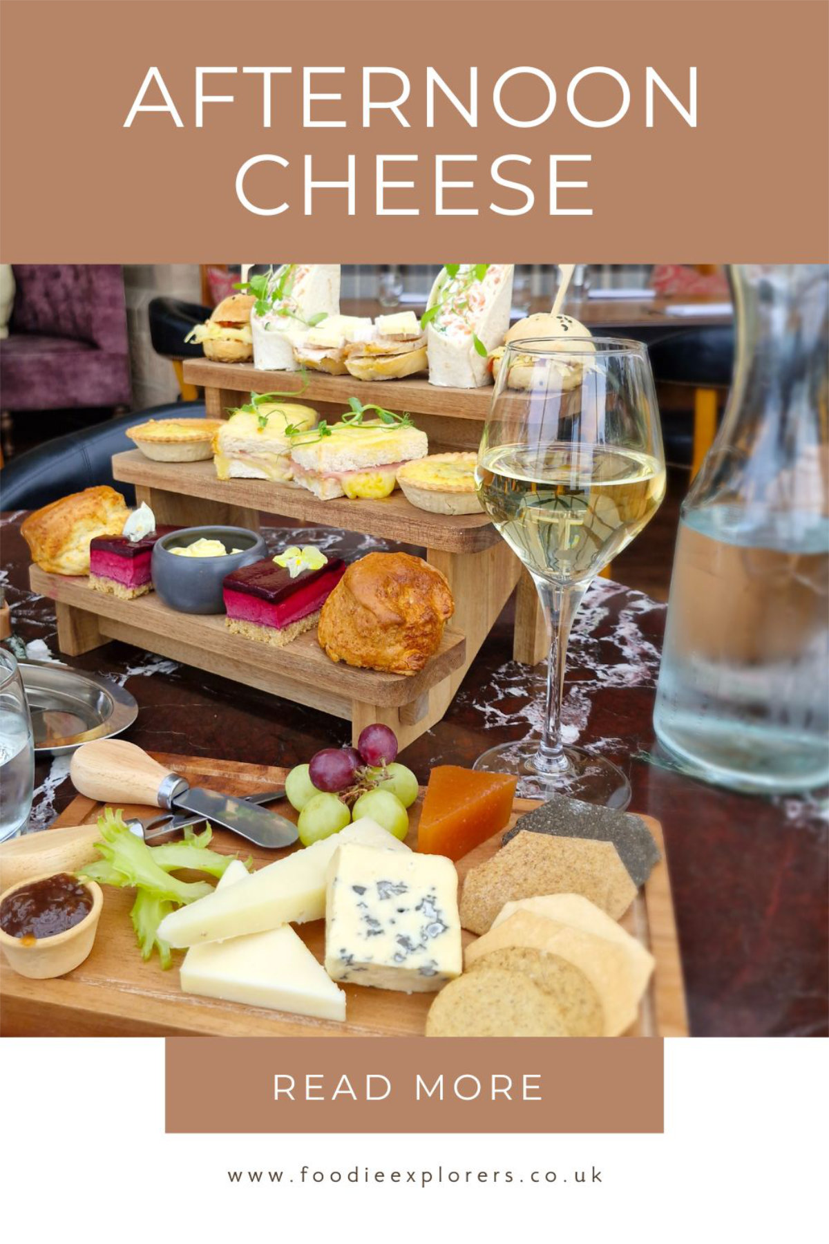 afternoon cheese afternoon tea at Golf View Hotel and Spa Nairn