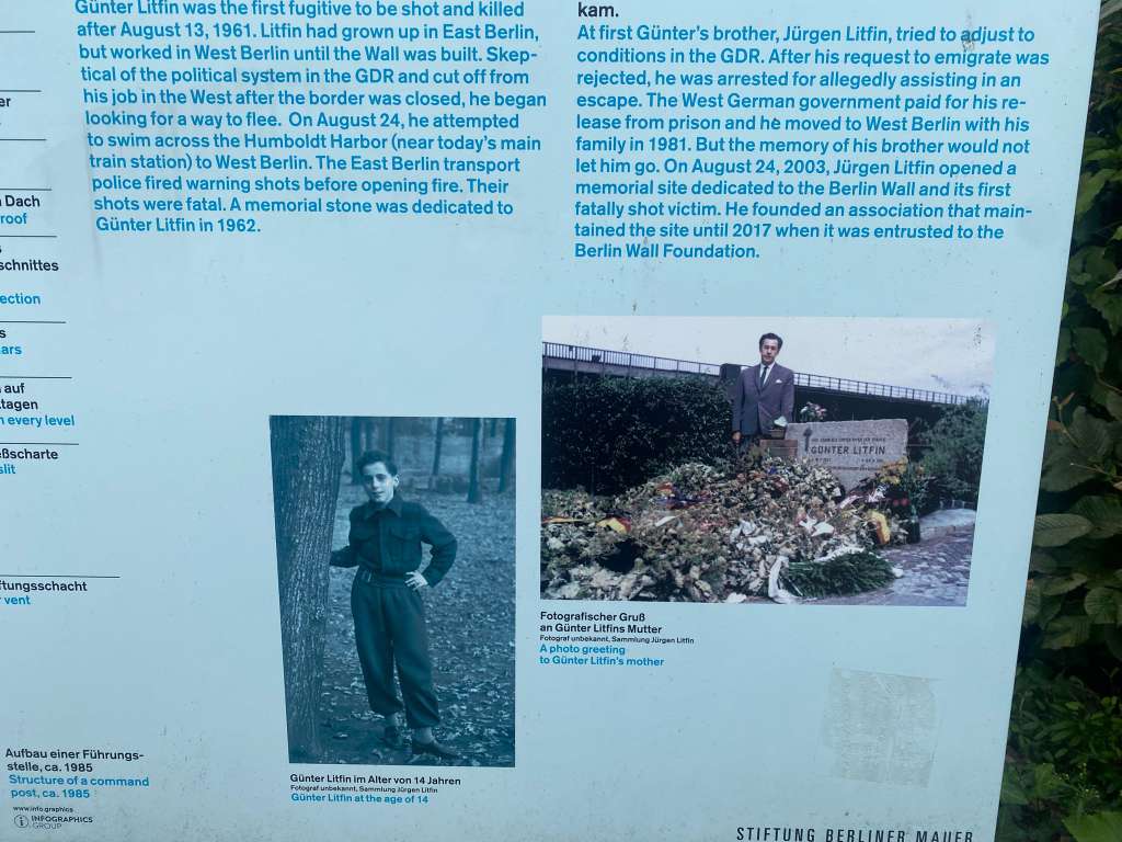 Günter Litfin Memorial Berlin