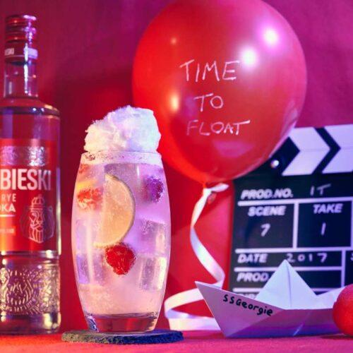 Sobieski vodka halloween cocktail the pennywise