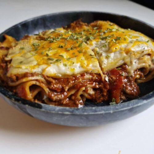 Air Fryer Wagyu Beef Mince Lasagne Recipe