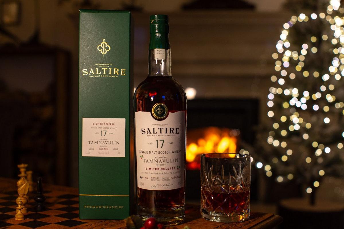 Saltire Single Malt Christmas Whisky