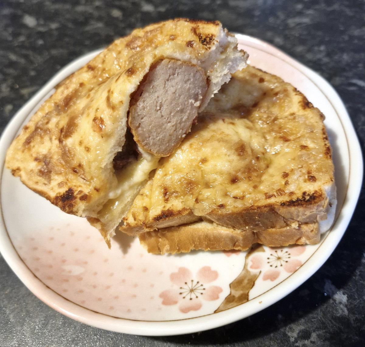 cathedral city pigs in blankets toastie