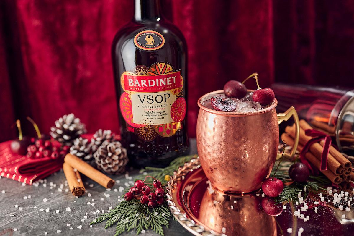 Jingle Mule Cocktail from Bardinet Brandy