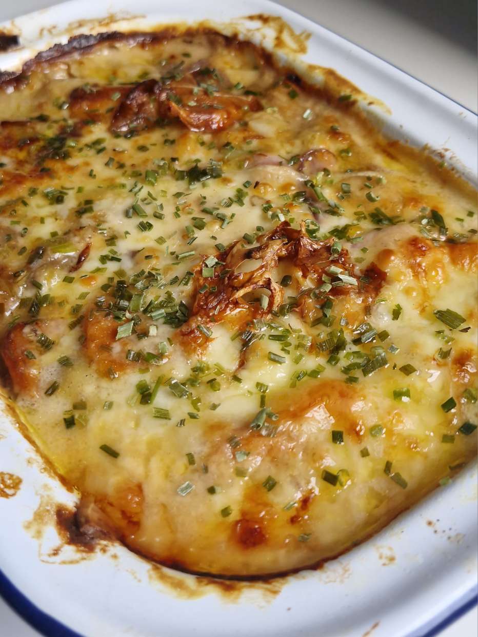 Side Dish : Potato, Leek and Carrot Gratin Recipe