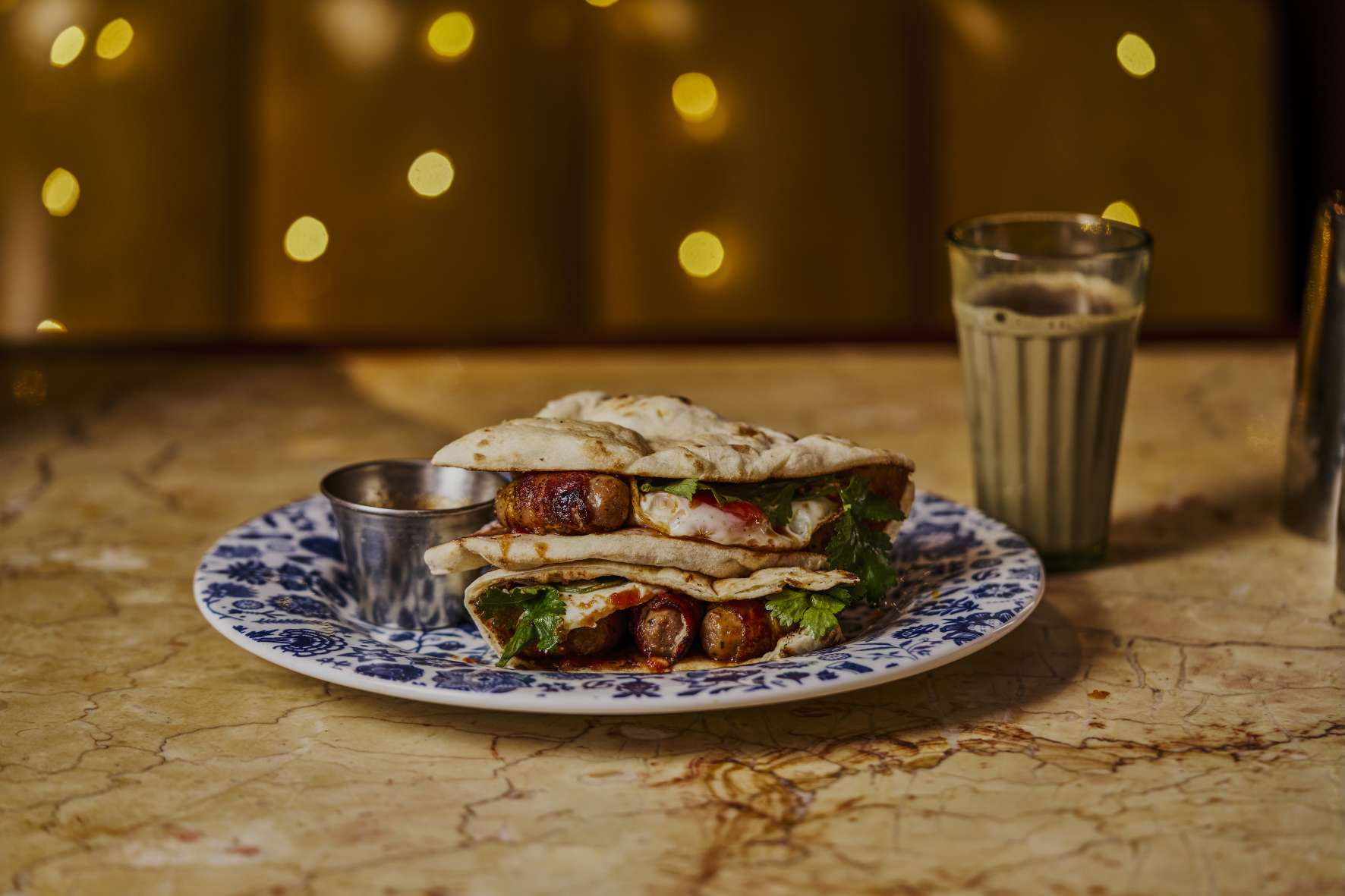 New breakfast naan at Dishoom