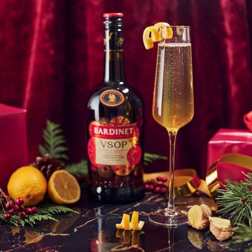 Fizzy Sledge Cocktail from Bardinet Brandy