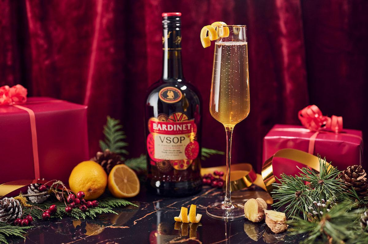 Fizzy Sledge Cocktail from Bardinet Brandy