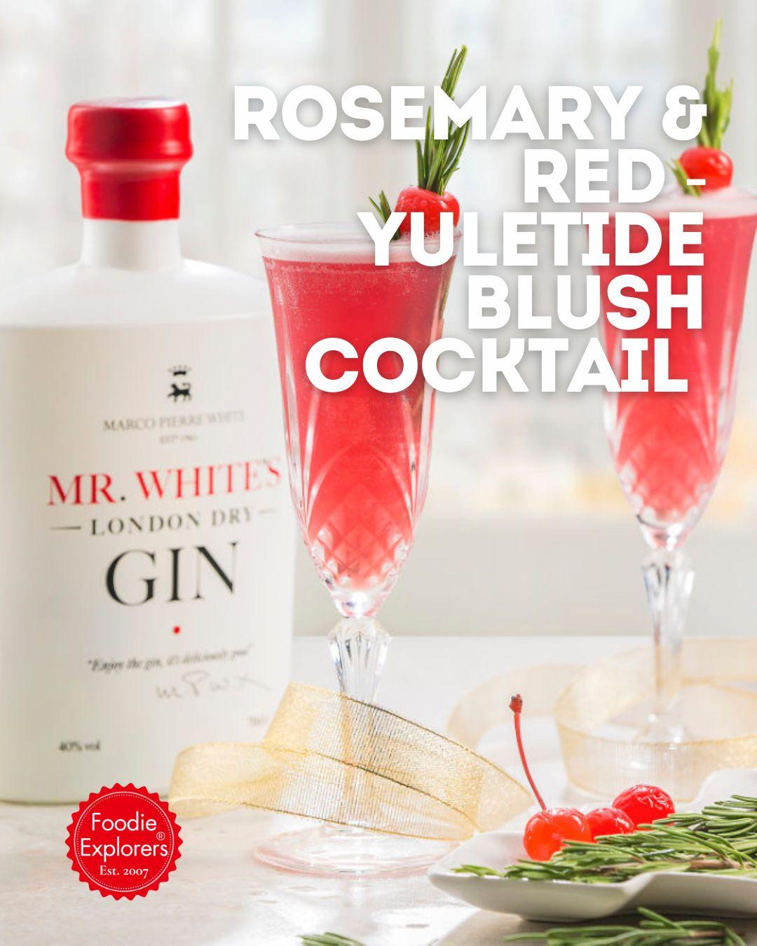 Rosemary & Red - Yuletide Blush Cocktail