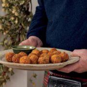 Haggis Bon Bons adapted from Gloagburn – Recipes From A Scottish Farm by Alison Niven.