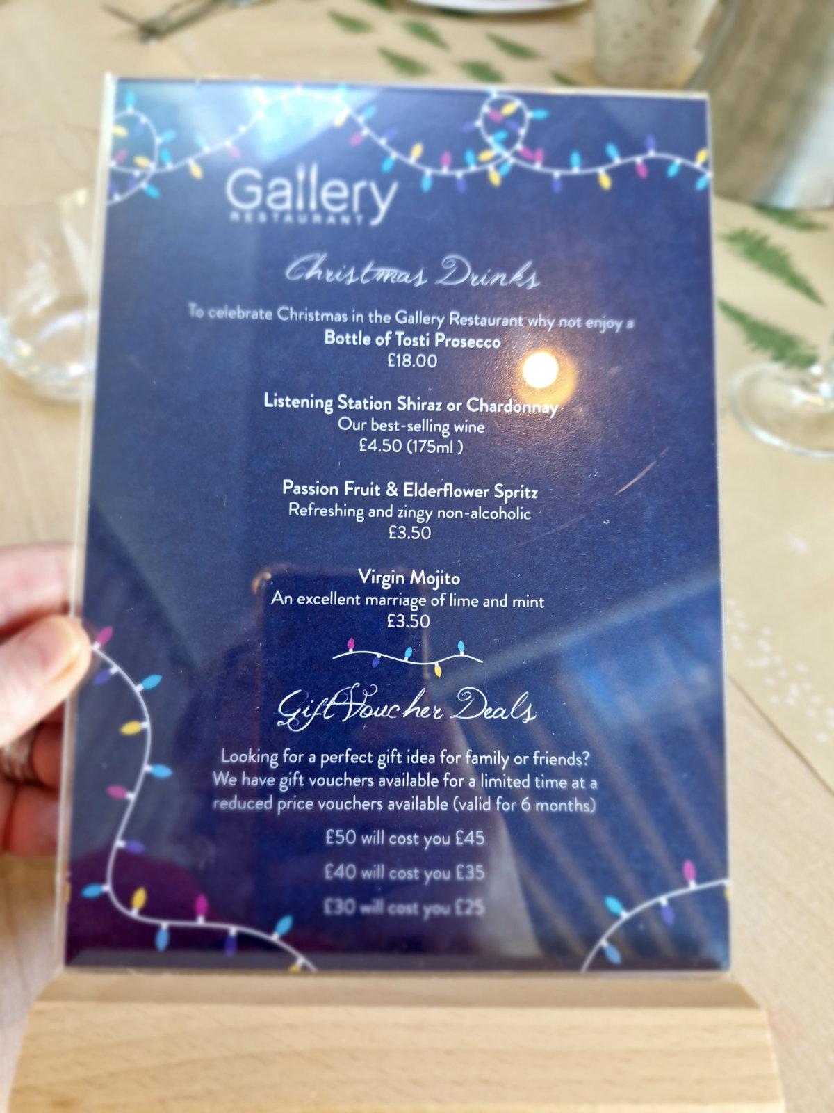 the gallery restaurant forth valley college stirling