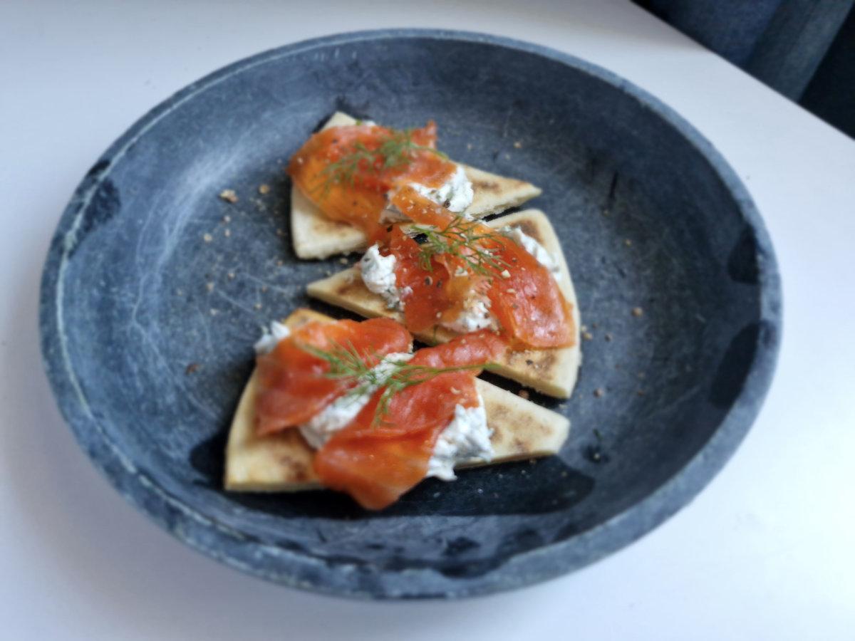 Smoked Trout on Potato Scones Recipe