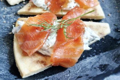 Smoked Trout on Potato Scones Recipe