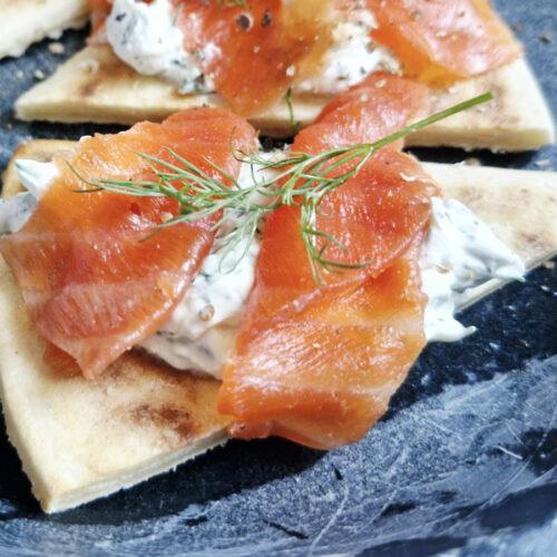 Smoked Trout on Potato Scones Recipe