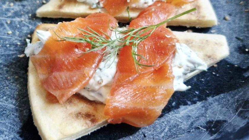Smoked Trout on Potato Scones Recipe