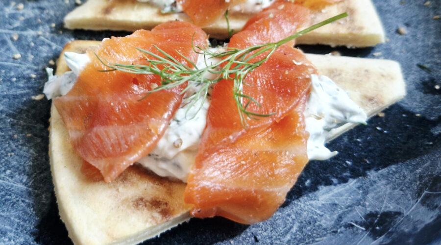 Smoked Trout on Potato Scones Recipe