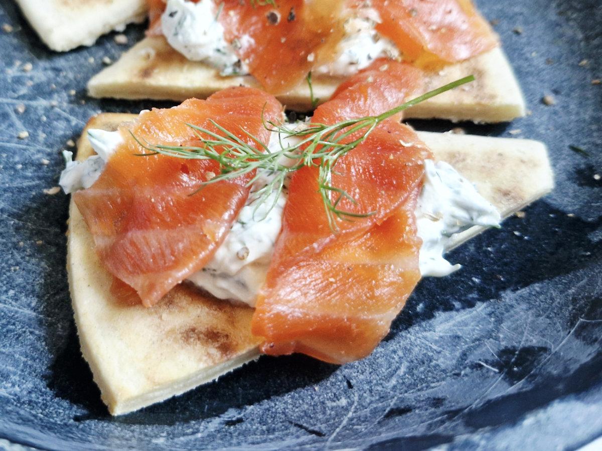 Smoked Trout on Potato Scones Recipe
