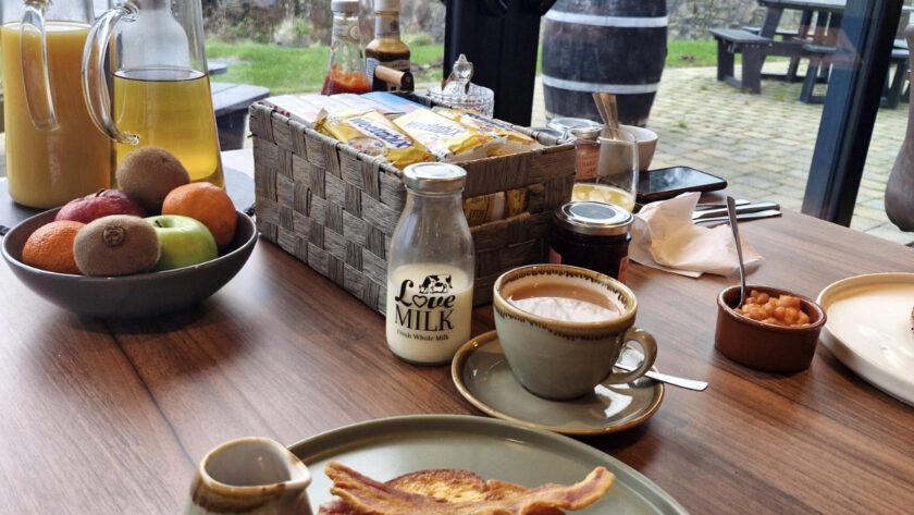 Kenmuir Arms New Luce Review breakfast