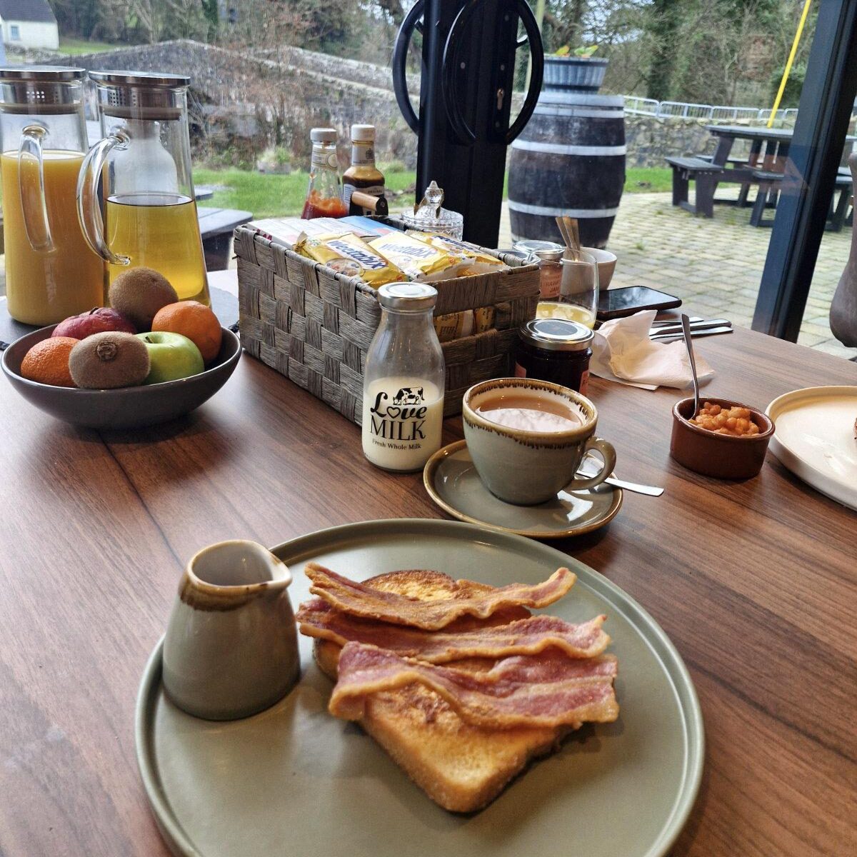 Kenmuir Arms New Luce Review breakfast