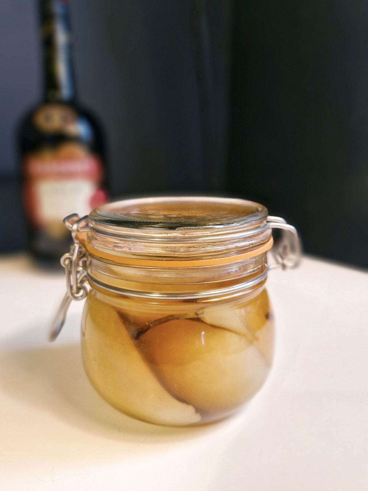 Bardinet Brandied Pears Recipe