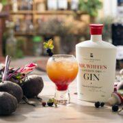 mr white's beetroot bramble cocktail