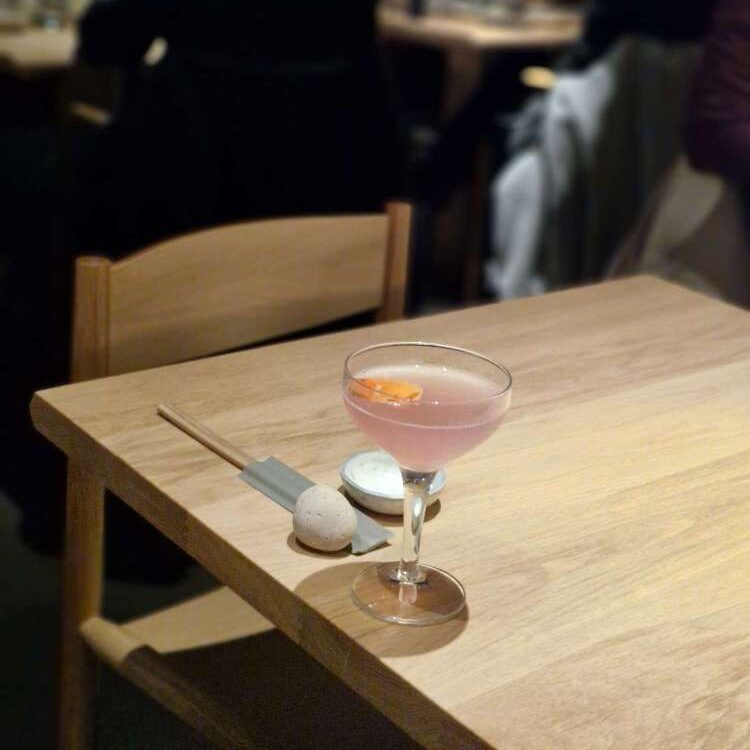 sakura and lychee martini