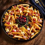 Lamb weston festivve french fries christmas wreath